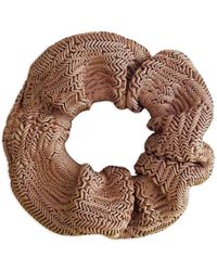 Paramidonna - Textured Scrunchie - Lyst