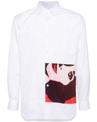Comme des Garçons - X Andy Warhol Liz Cotton Shirt - Lyst