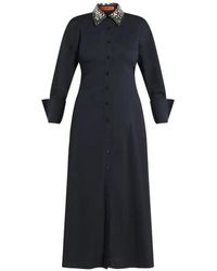 Simon Miller - Embellished Open-Back Midi Dress - Lyst
