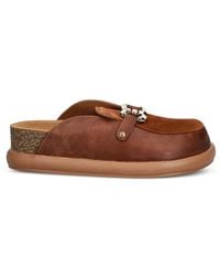 Bohonomad - Buckle-Detail Leather Mules - Lyst