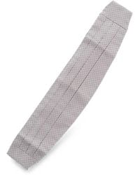 Corneliani - Patterned Silk Cummerbund - Lyst