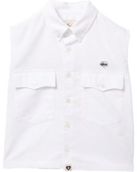 AAPE BY A BATHING AP - Pullunder Mit Logo-Patch - Lyst