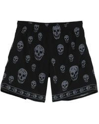 McQueen - スカル トランクス水着 - Lyst