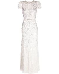 Jenny Packham - Marina Sequin-embellished Gown - Lyst