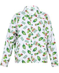 SAINT Mxxxxxx - Pattern-Print Shirt Jacket - Lyst