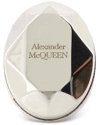 McQueen - Anillo The Faceted Stone - Lyst