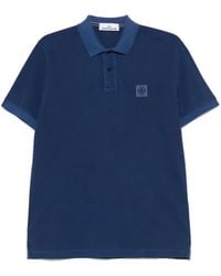 Stone Island - ピケ ポロシャツ - Lyst