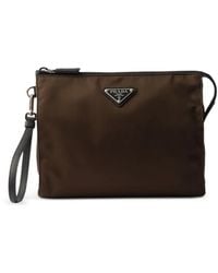 Prada - Trousse Da Bagno Con Logo - Lyst