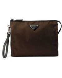 Prada - Logo-Detail Necessaire - Lyst