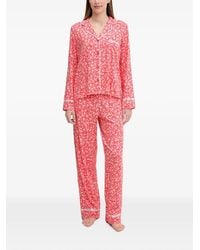 DKNY - Floral-Print Pajama Set - Lyst