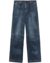 Adererror - Fres High-rise Straight Jeans - Lyst