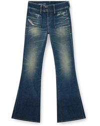DIESEL - Bootcut Jeans Low Waist D-Hush - Lyst