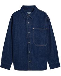 Agolde - Giacca-Camicia Con Bottoni E Tasche - Lyst