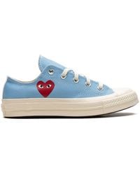 Converse - "x Cdg Chuck 70 Ox ""bright Blue"" Sneakers" - Lyst