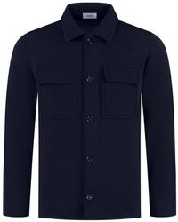 Lardini - Button-Up Vest Met Gebreide Afwerking - Lyst