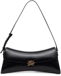 KARL LAGERFELD - K/Autograph Twist Shoulder Bag - Lyst