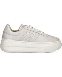Furla - Logo-Detail Platform Sneakers - Lyst