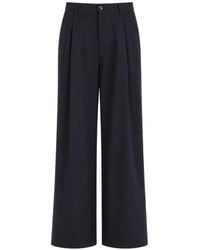 Societe Anonyme - St. Andrew Pleated Wide-Leg Trousers - Lyst