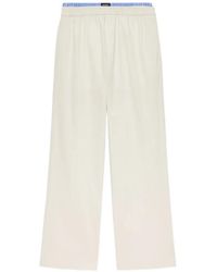 MSGM - Pantalones De Chándal Elásticos - Lyst