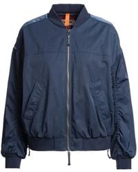 Parajumpers - Ruched Bomber Jacket - Lyst