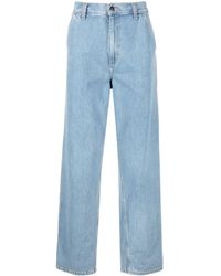Carhartt - Straight-Leg-Jeans mit Logo-Patch - Lyst