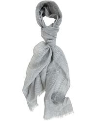 Brunello Cucinelli - Sciarpa Con Bordi Sfrangiati - Lyst