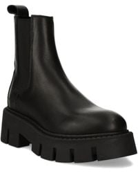 COPENHAGEN - Elastic-Panelled Lug-Sole Boots - Lyst