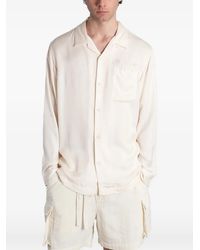 Maharishi - Chemise Brodée Ascending Dragon - Lyst