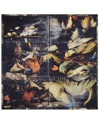 Maison Margiela - Printed Silk Scarf - Lyst