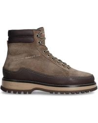 GANT - Botas de cuero - Lyst