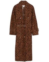 3.1 Phillip Lim - Belted Leopard-Print Coat - Lyst