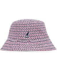 Kangol - Logo-Embroidered Patterned Bucket Hat - Lyst