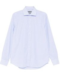 Corneliani - Gestreept Overhemd - Lyst