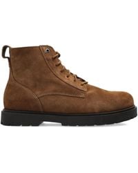Birkenstock - Highwood Suede Lace-Up Ankle Boots - Lyst