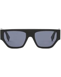 Fendi - O'Lock Geometric-Frame Sunglasses - Lyst