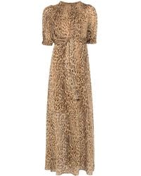 Liu Jo - Animalier Long Dress - Lyst