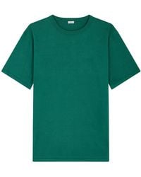Fursac - Logo-Embroidered T-Shirt - Lyst