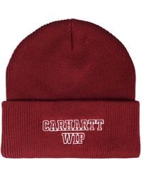 Carhartt - Logo Beanie Hat - Lyst