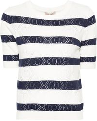 Twinset - オープンニット トップ - Lyst