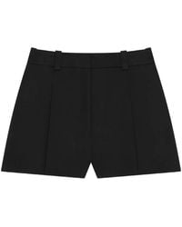 Givenchy - Geplooide Shorts Van Wol - Lyst