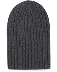 Aragona - Gorro De Cachemira En Canalé - Lyst