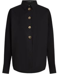 KARL LAGERFELD - Karl-Letters-Buttons Shirt - Lyst