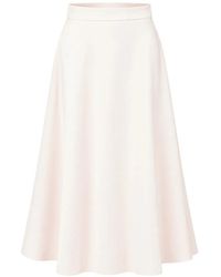 Max Mara - A-Line Flared Maxi Skirt - Lyst