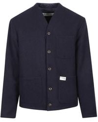 Fay - Veste Archive Réversible Matelassée En Laine - Lyst