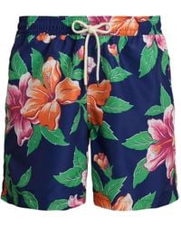Polo Ralph Lauren - Floral-Print Swim Shorts - Lyst