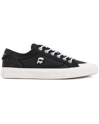 KARL LAGERFELD - Rae Low-Top Sneakers - Lyst