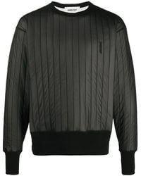 Ambush - Embroidered Logo Quilted Sweatshirt - Lyst