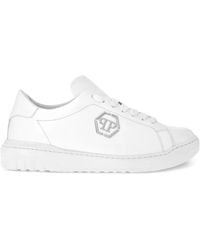 Philipp Plein - ロゴ レザースニーカー - Lyst