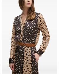 La Petite Francaise - Banale Polka-Dot Buttoned Top - Lyst