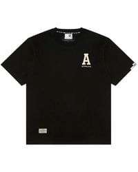 Aape By A Bathing Ape - Camisa Con Parche De Letra - Lyst